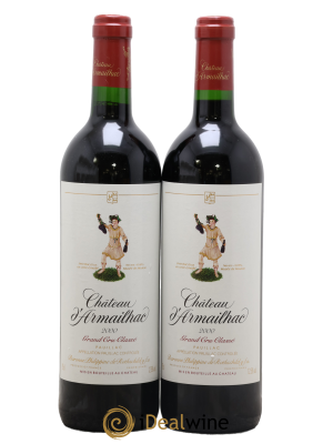 Château d' Armailhac - Mouton Baron(ne) Philippe 5ème Grand Cru Classé
