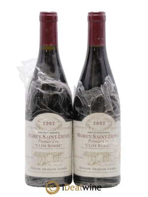Morey-Saint-Denis 1er Cru Clos Sorbé François Legros