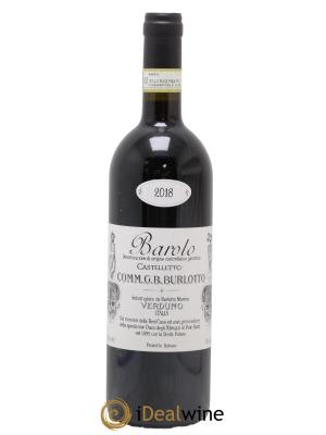 Barolo DOCG Castelletto Comm. Giovan Battista Burlotto