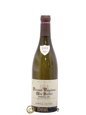 Pernand-Vergelesses 1er Cru Clos Berthet Monopole Domaine Dubreuil Fontaine