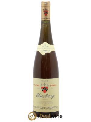 Alsace Gewurztraminer Heimbourg Vendanges Tardives Zind Humbrecht