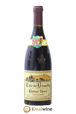 Côte de Brouilly Cuvée Zaccharie Château Thivin