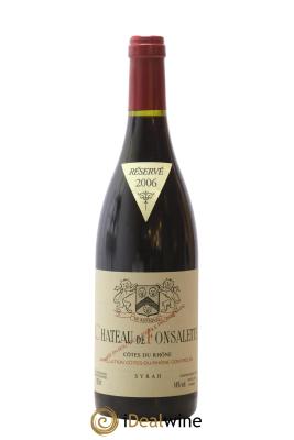 Côtes-du-Rhône Cuvée Syrah Château de Fonsalette 