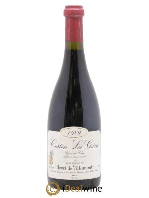 Corton Grand Cru Les Grèves Henri de Villamont