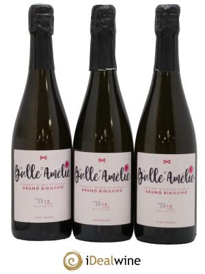 Crémant du Jura Blanc de Blancs La Bulle d'Amélie Bruno Bienaimé