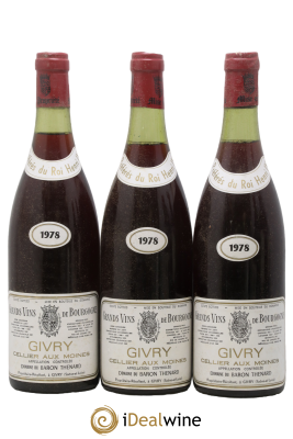 Givry Cellier Aux Moines Domaine Du Baron Thenard