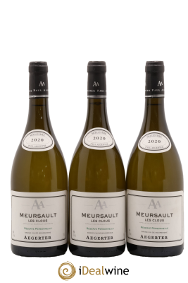 Meursault Les Clous Réserve Personnelle Mise Aegerter