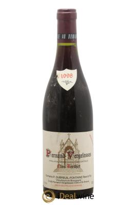 Pernand-Vergelesses Clos Berthet Monopole Domaine Dubreuil Fontaine