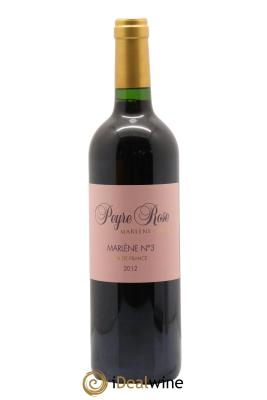 Vin de France (anciennement Coteaux du Languedoc) Peyre Rose Marlène n°3 Marlène Soria