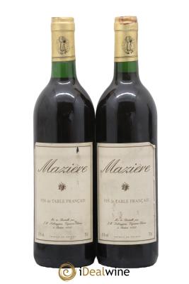 Vin de France Mazière Jean-Michel Labouygues