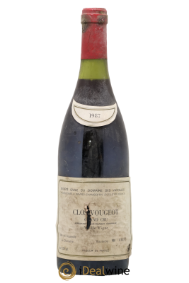 Clos de Vougeot Grand Cru Vieilles Vignes Domaine Des Varoilles