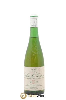 Savennières Clos de la Coulée de Serrant Vignobles de la Coulée de Serrant - Nicolas Joly