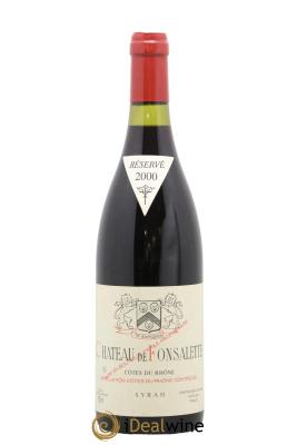 Côtes-du-Rhône Cuvée Syrah Château de Fonsalette