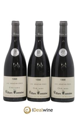 Hautes-Côtes de Nuits Les Genevrières Château Villars Fontaine