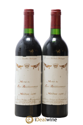 Médoc Mise de la Baronnie Baron Philippe de Rothschild