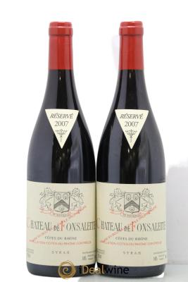 Côtes-du-Rhône Cuvée Syrah Château de Fonsalette