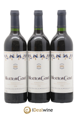Bordeaux Mouton Cadet Baron Philippe De Rothschild