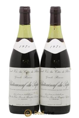 Châteauneuf-du-Pape Cellier des Vins fins de Bouchet grande réserve