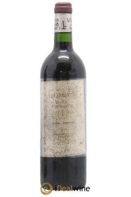 Le Clémentin de Pape Clément Second Vin