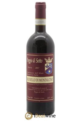 Brunello di Montalcino DOCG Riserva Poggio di Sotto