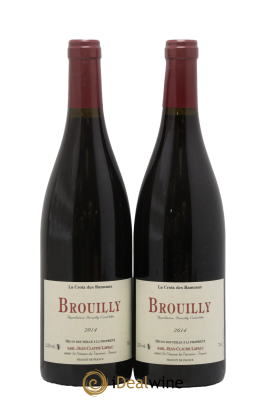 Brouilly La Croix des Rameaux Jean-Claude Lapalu