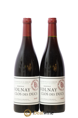 Volnay 1er Cru Clos des Ducs Marquis d'Angerville (Domaine)