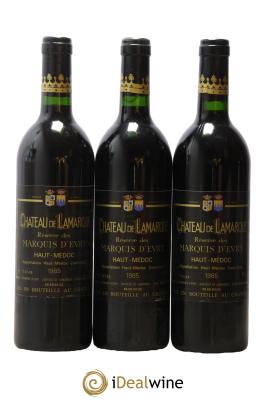 Château de Lamarque Cru Bourgeois Réserve des Marquis d'Evry