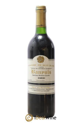 Banyuls Rancio Domaine Du Mas Blanc