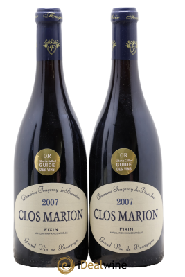 Fixin Clos Marion Fougeray de Beauclair (Domaine)