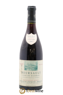 Meursault Clos de Mazeray Jacques Prieur