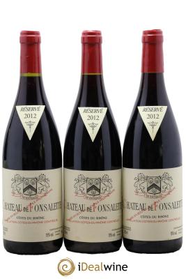 Côtes-du-Rhône Château de Fonsalette Emmanuel Reynaud
