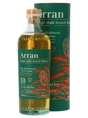 Whisky Arran 10 ans Arran Barley batch n°2
