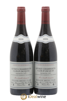 Gevrey-Chambertin 1er Cru Clos Saint-Jacques Bruno Clair (Domaine)