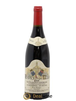Nuits-Saint-Georges Les Maladières Les Brûlées Cuvée Grangier Hospices de Nuits