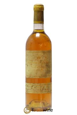 Château d' Yquem 1er Cru Classé Supérieur 
