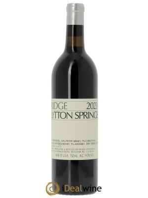 Dry Creek Valley Lytton Springs Ridge Vineyards 