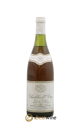 Chablis 1er Cru Cote De Lechet Domaine Des Chenevieres Bernard Tremblay