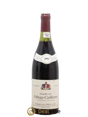 Volnay 1er Cru Caillerets Domaine Jean Pascal et Fils