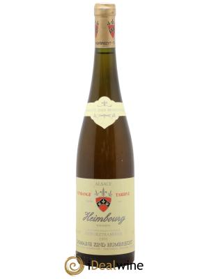 Alsace Gewurztraminer Heimbourg Vendanges Tardives Zind Humbrecht