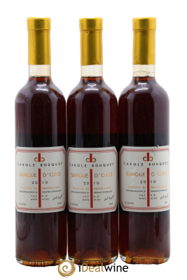 Passito di Pantelleria DOC Sangue d'Oro Carole Bouquet