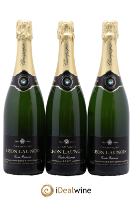 Champagne cuvée réservée brut Léon Launois