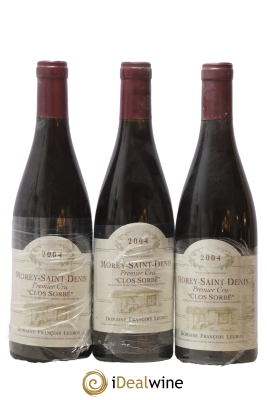 Morey-Saint-Denis 1er Cru Clos Sorbé François Legros