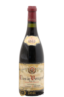Clos de Vougeot Grand Cru Camille Giroud