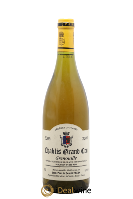 Chablis Grand Cru Grenouilles Jean-Paul & Benoît Droin (Domaine)