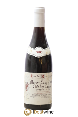 Morey-Saint-Denis 1er Cru Clos des Ormes Georges Lignier (Domaine)