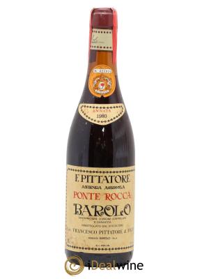 Barolo DOCG Ponte Rocca Cav Francesco Pittatore