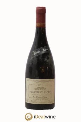 Mercurey 1er Cru Les Champs Martin Vieilles Vignes Domaine Lorenzon