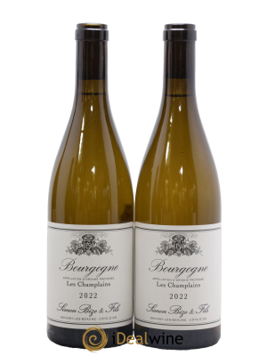 Bourgogne Les Champlains Simon Bize
