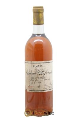 Sauternes Château Pascaud Villefranche