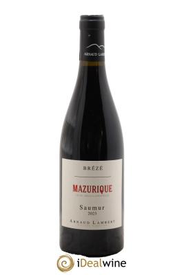 Saumur Clos Mazurique Arnaud Lambert